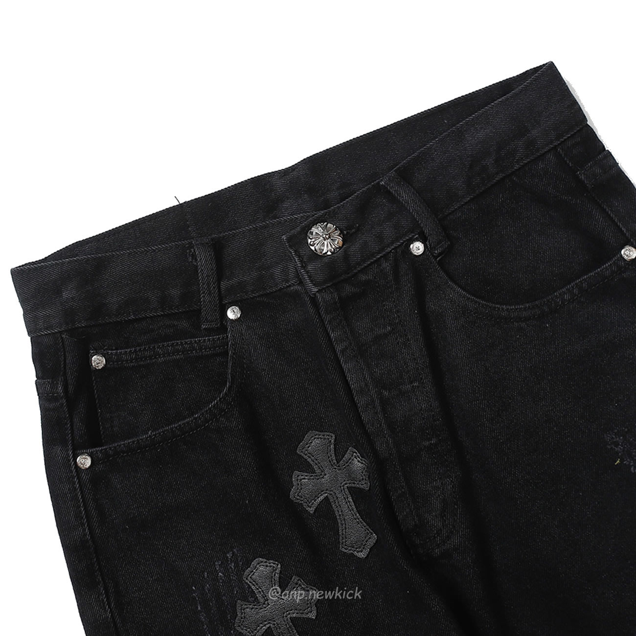 Chrome Hearts Black Cross Jeans (3) - www.newkick.vip